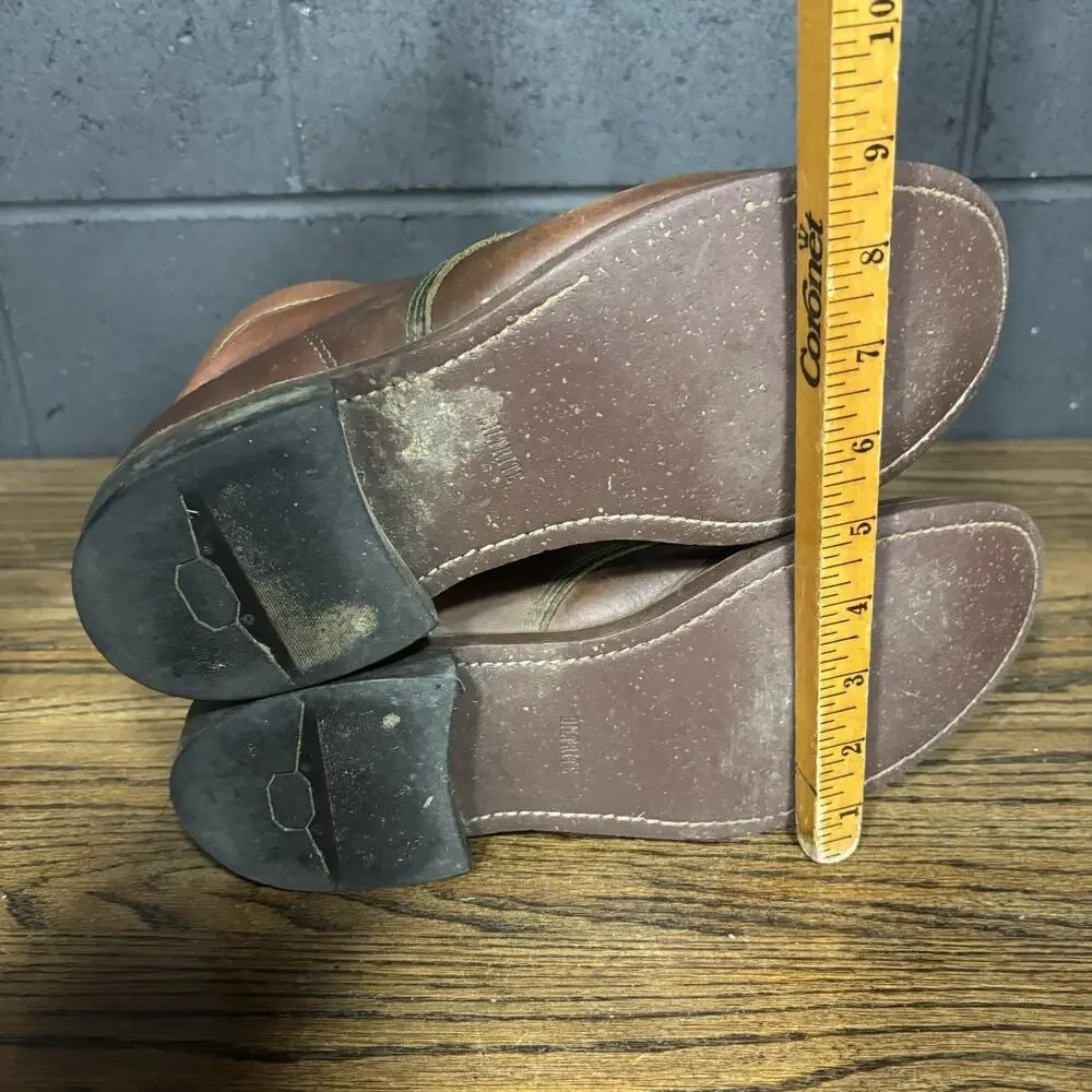 Vintage Leather Work Boots Made In USA Work N Sports Men’s Size 8.5